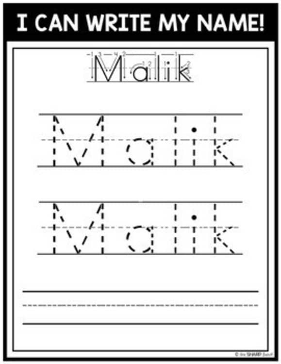 Name Tracing Editable Name Practice Mats | Name Activities & Name Writing