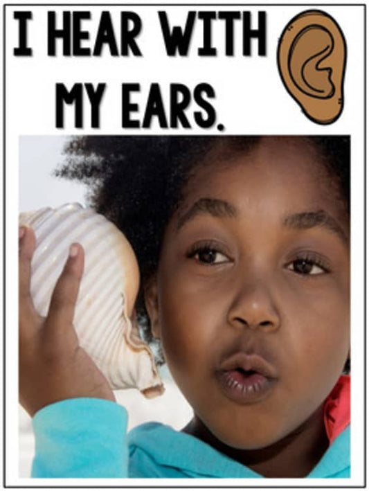 5 Senses - Science for Little Learners (preschool, pre-k, & kinder)